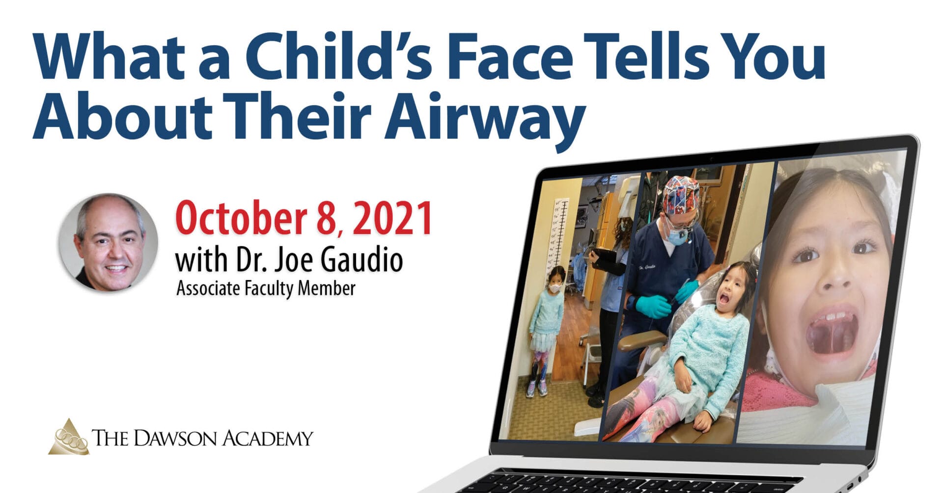 Dental Live Stream CE: What a Child's Face Tells you About their Airway