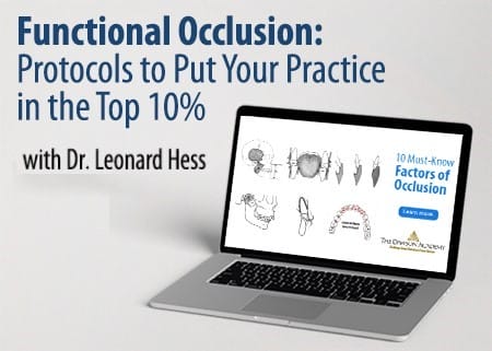 Online Dental CE - Online: Functional Occlusion - The Dawson Academy