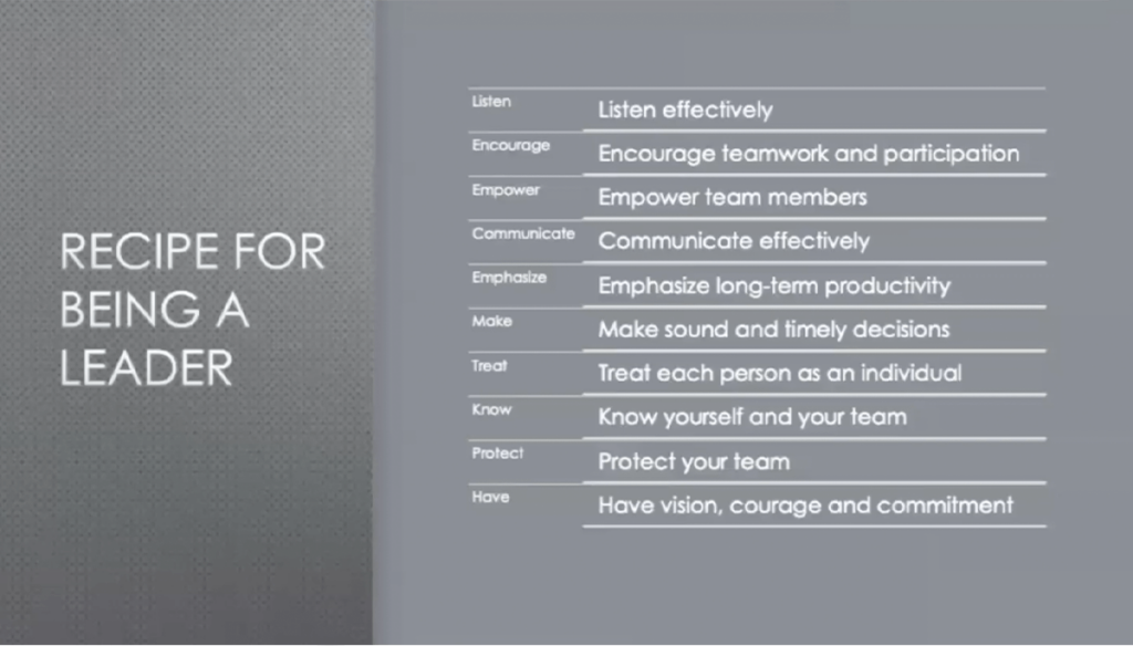 Key Leadership Strategies For Dental Practices with text on screen of tips