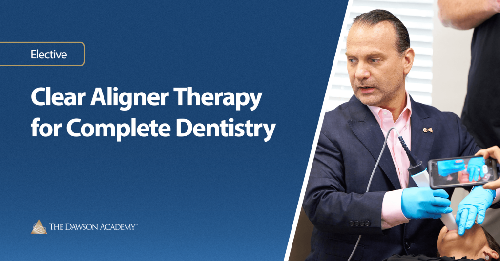 Clear Aligner dental CE at Dawson