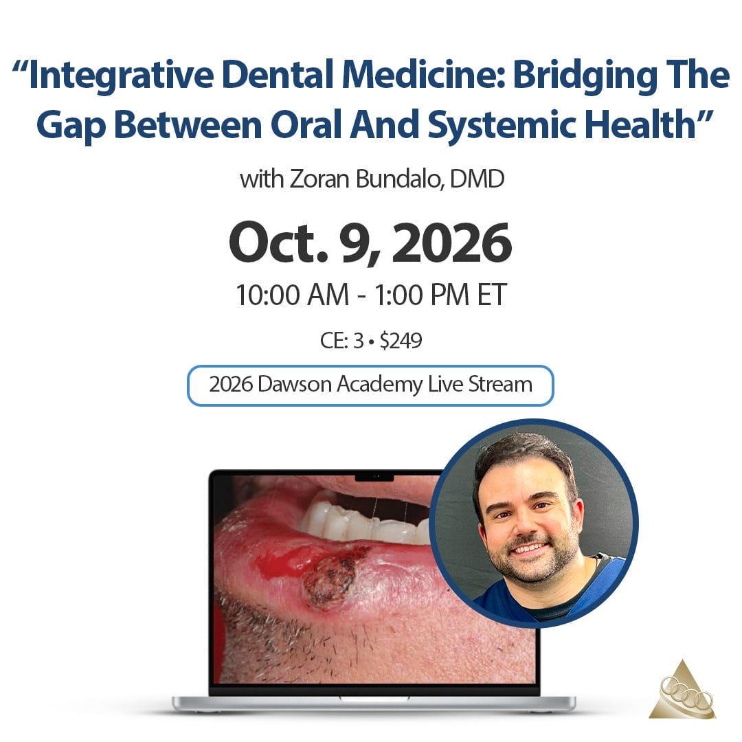 Integrative Dental Medicine: Bridging the Gap Between Oral and